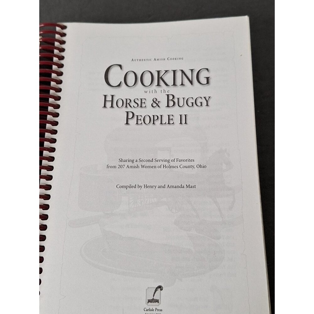 Cooking With the Horse & Buggy People II Amish Holmes County Ohio 2003 - Picture 2 of 12